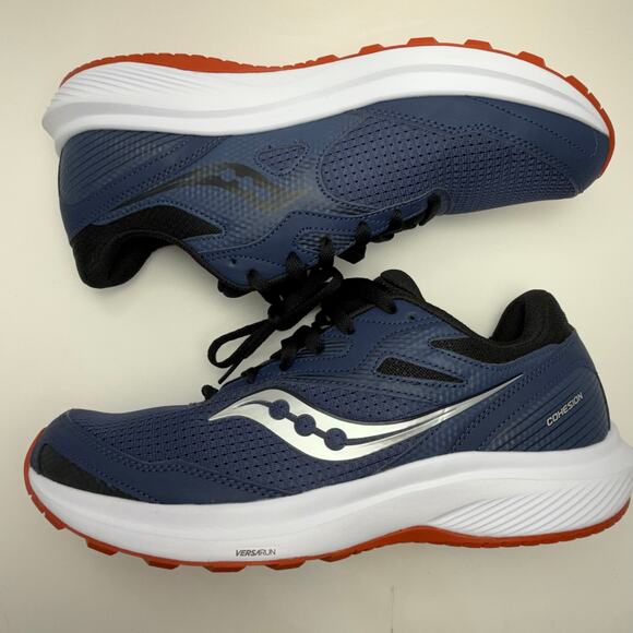 Saucony Cohesion 16 Sneaker, Sea/Black, Men's Size 11.5 - Picture 2 of 11